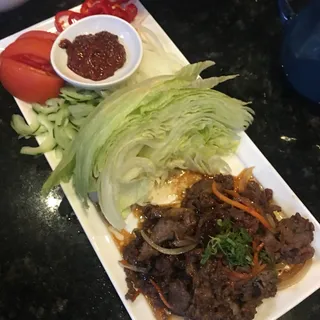 Bulgogi Lettuce Wrap