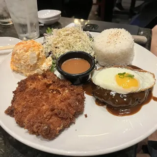 6 oz. Hambak and Don Katsu
