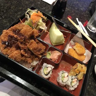 Chicken Kastu Bento Lunch