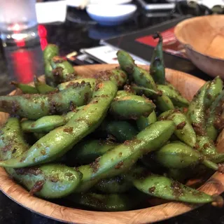 Garlic Edamame