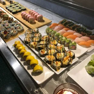 sushi and sashimi