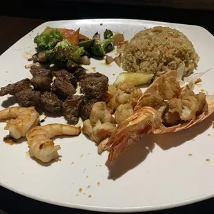 Filet Mignon and Lobster
