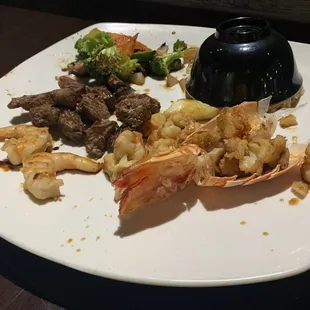 Filet Mignon and Lobster