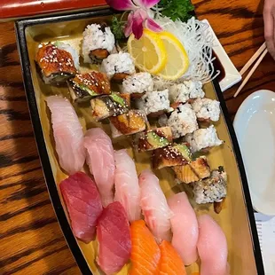 food, sushi and sashimi, sushi, sashimi