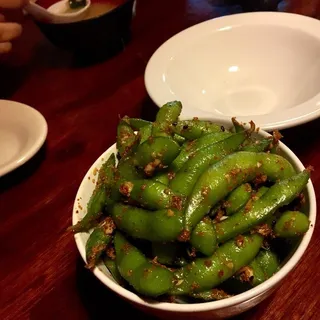 Garlic Edamame