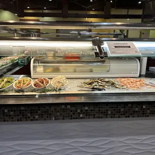 Cold seafood bar