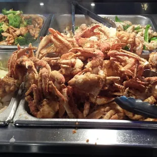 Salt and Pepper Fried Crab
