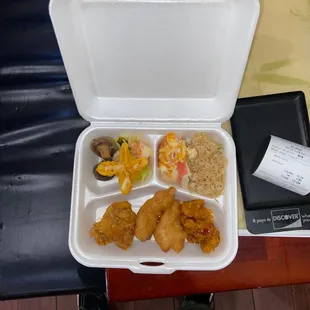 It was so good I had to make a to-go plate