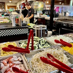 Hibachi included as part of Buffet - January 29, 2023