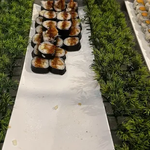 sashimi, sushi and sashimi, food, sushi