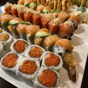 All you can eat rolls