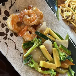 Shrimp garlic sauce