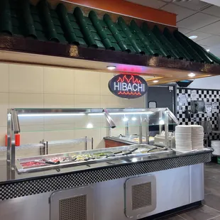 the interior of a restaurant