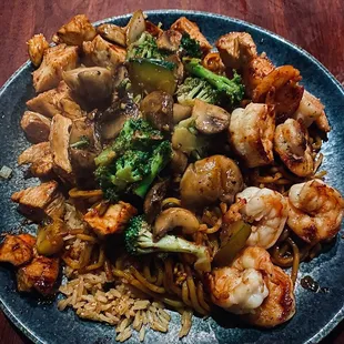 Chicken and Shrimp Hibachi