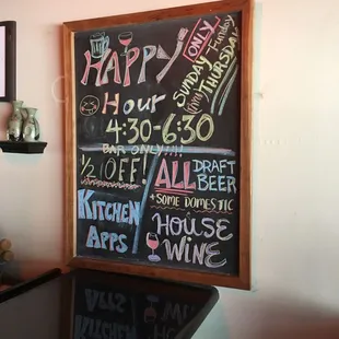 Great happy hour prices! Will be back for some happy hour later.