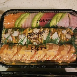 sushi and sashimi, sashimi, food, sushi