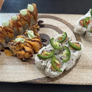 sashimi, sushi and sashimi, food, sushi