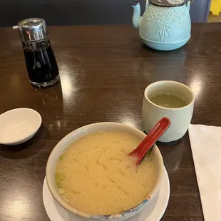Miso Soup &amp; Jasmine Tea