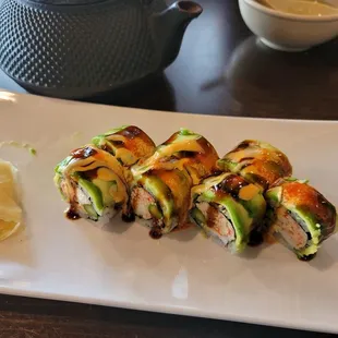 Phoenix Roll (Lobster and Crab)
