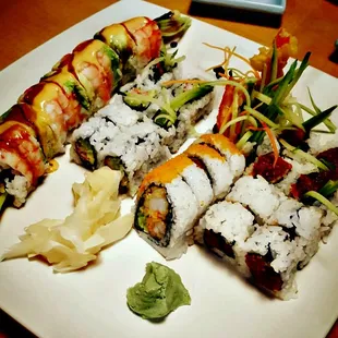 sushi, food, sushi and sashimi, sashimi