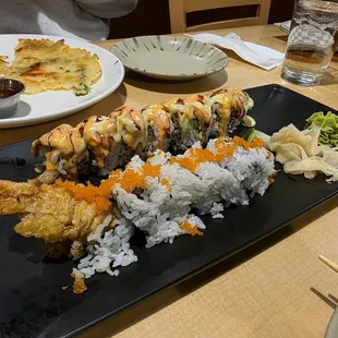 Spider + Super Crunch rolls