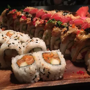 sushi rolls