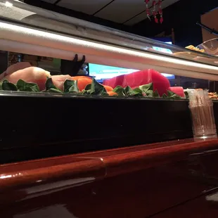 Sushi bar view
