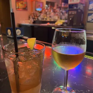 Long Island tea and the plum wine