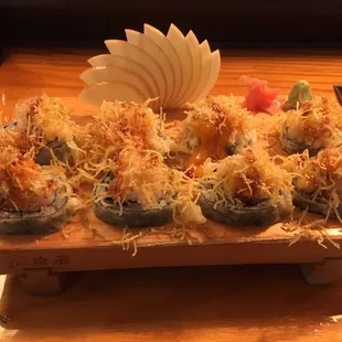 Shrmp tempura crunch roll