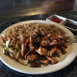 This is what u get for $33 that's with the extra $3 for fried rice