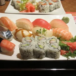 sashimi, sushi, food, sushi and sashimi