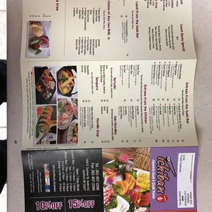 Menu side 2