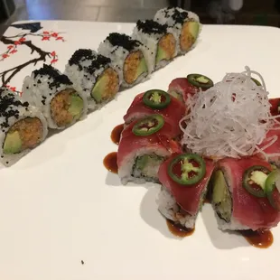 Ninja roll and Hot Maki roll