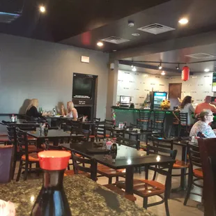 Nice ambience for a small town. Servers are very friendly and good to talk to. .! Great food!