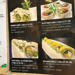 Sushi rolls page 2 of 4