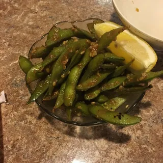 Garlic Edamame