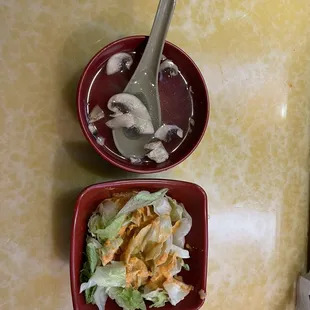 Miso Soup House Salad