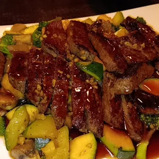 Steak teriyaki