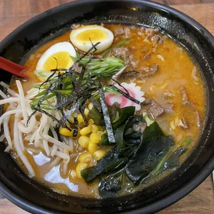 Spicy miso ramen