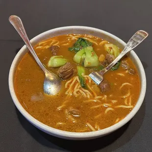 51. Spicy Beef Sirloin Soup Noodles