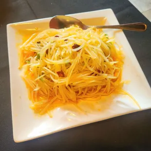 Shredded Potatoes with Spicy &amp; Sour Sauce