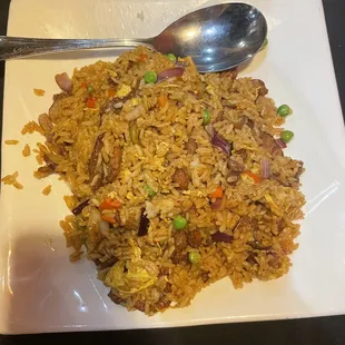 Beef fried rice