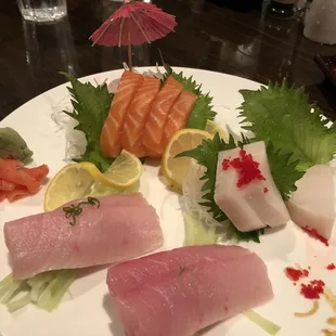sushi, sashimi, sushi and sashimi, food