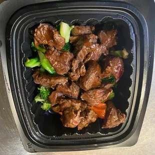 Hibachi Steach with Broccoli