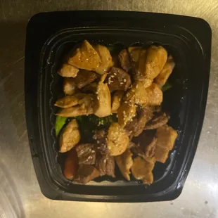 Teppanyaki Steak and Chicken
