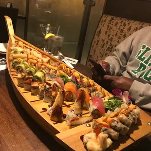 sashimi, sushi, food, sushi and sashimi