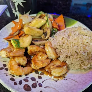 Hibachi shrimp