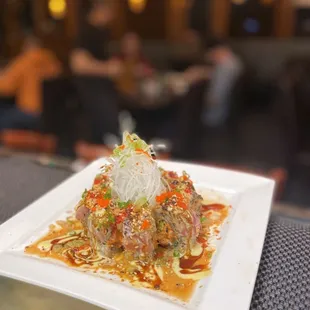 Salmon Belly Osaka Roll