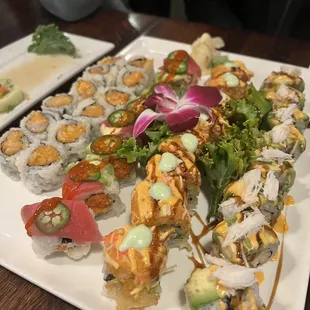 Crunchy Salmon Rolls