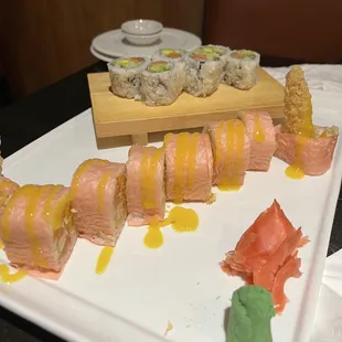 Mango dancing &amp; Alaska roll